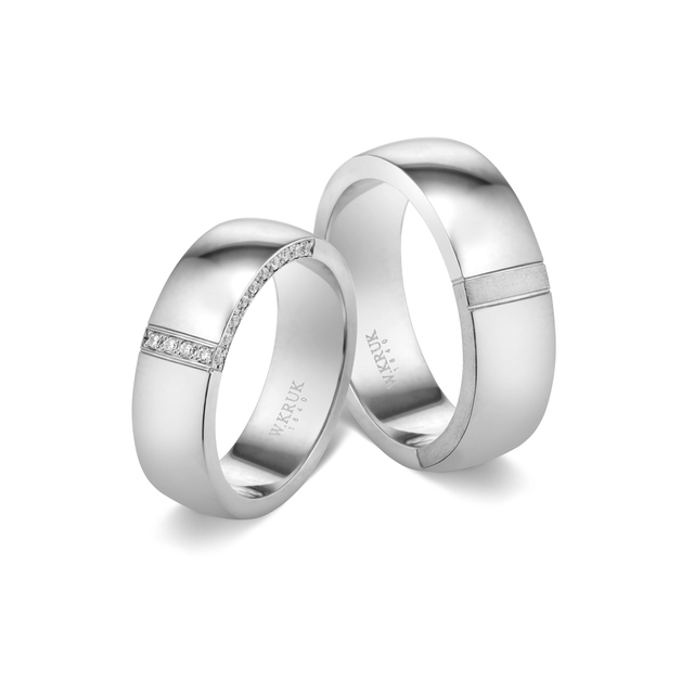 Obrączka złota EDGE męska