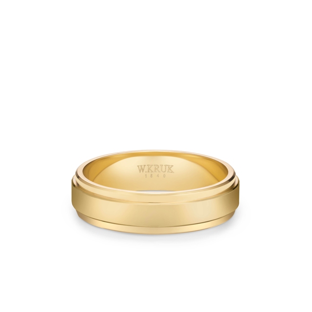 Obrączka złota TOTUS męska