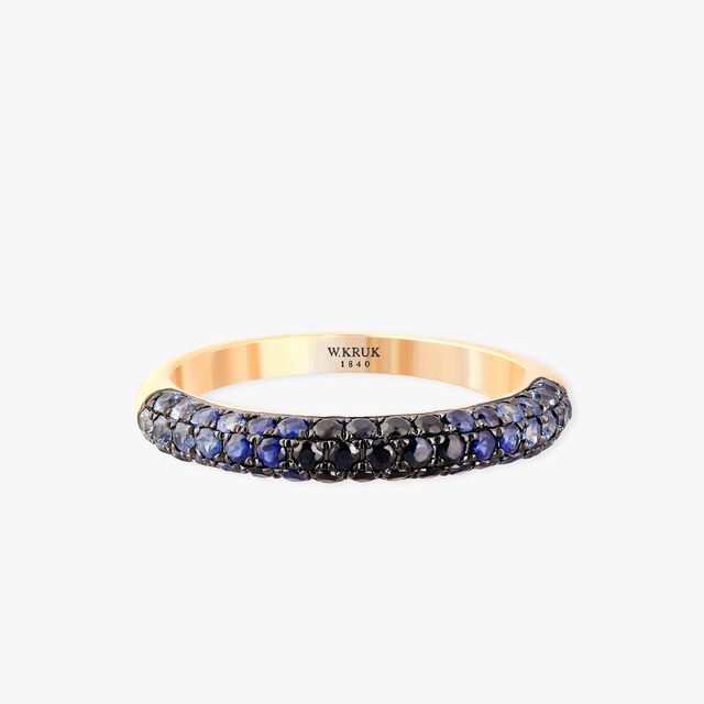 Pierścionek złoty Kwiaty Nocy