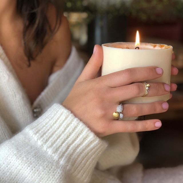 Pierścionek złoty NANIS