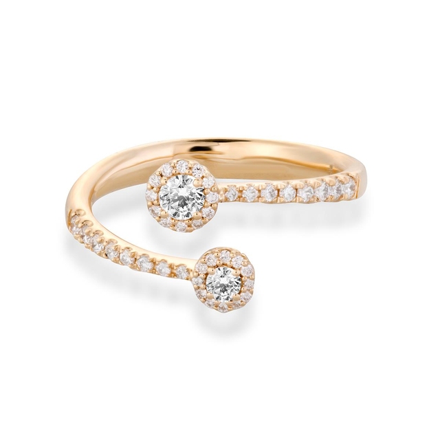 Pierścionek złoty Recarlo