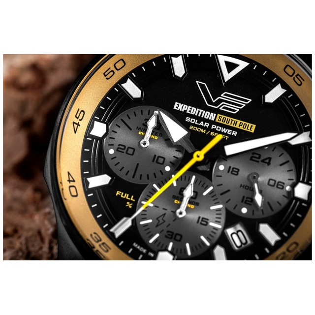 ZEGAREK VOSTOK EUROPE EXPEDITION SOUTH POLE SOLAR CHRONO