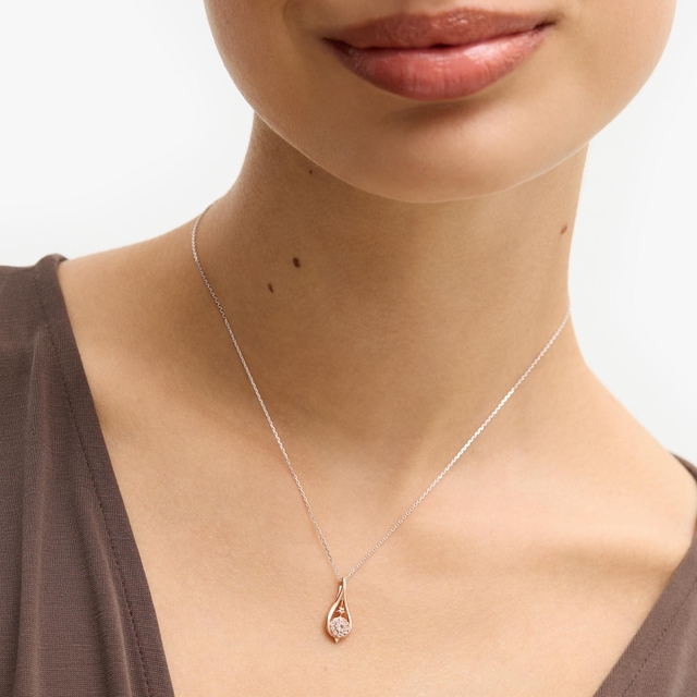 Wisiorek złoty Follow