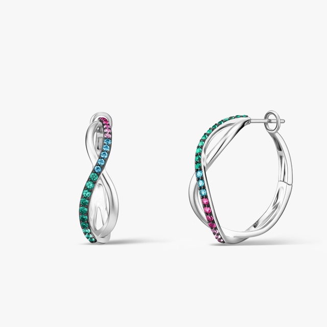 Kolczyki srebrne Preludium Paradise Birds