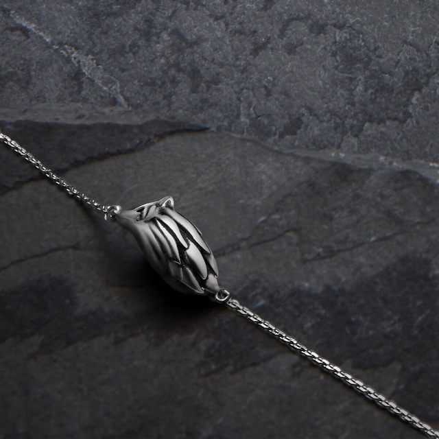 Bransoleta srebrna Freedom