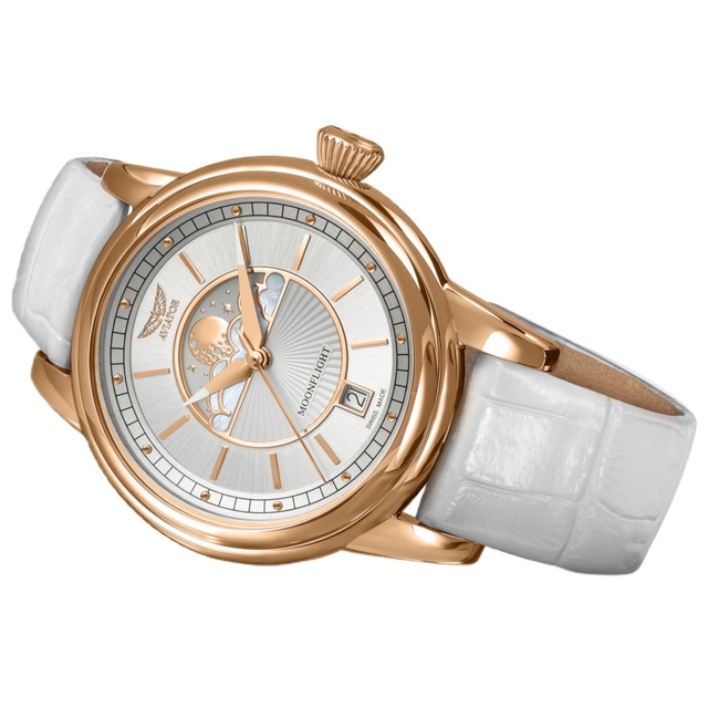 ZEGAREK AVIATOR DOUGLAS MOONFLIGHT