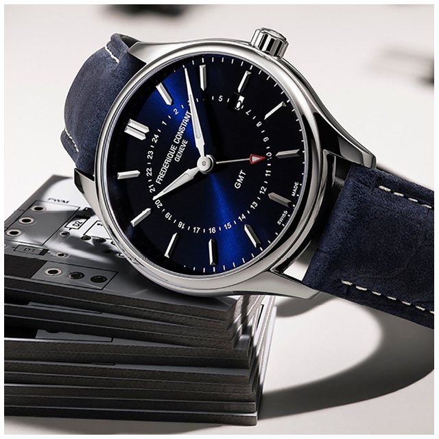 ZEGAREK FREDERIQUE CONSTANT CLASSICS QUARTZ GMT