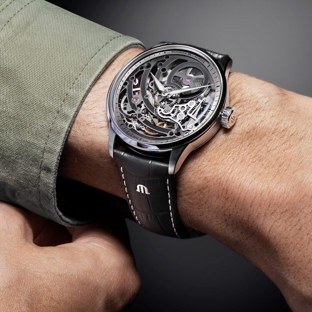 ZEGAREK MAURICE LACROIX 1975 MASTER SKELETON 43MM