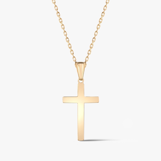 Wisiorek srebrny krzyżyk