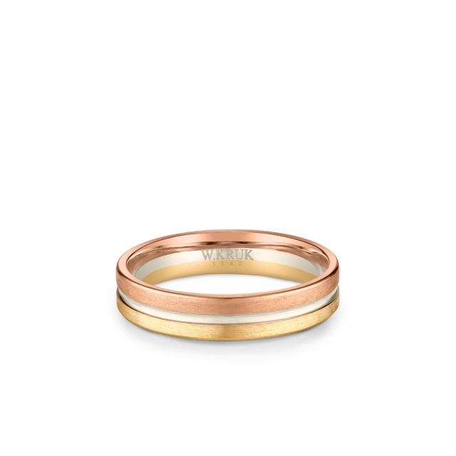 Obrączka złota BELPASSO