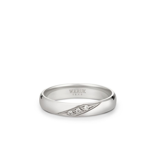 Obrączka złota CATEDRALE damska