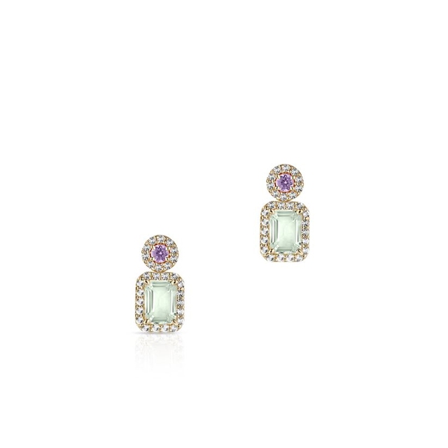 Kolczyki złote Maria Antonina