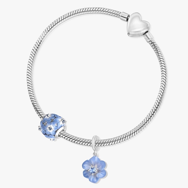 Zawieszka srebrna Kwiaty Nocy