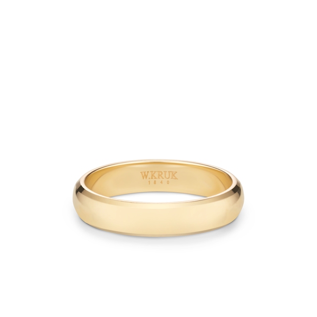 Obrączka złota ALCHEMIA