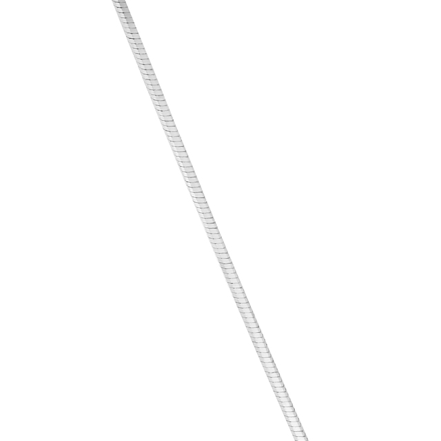 Łańcuszek srebrny żmijka