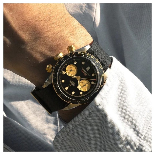 TUDOR BLACK BAY CHRONO S&G