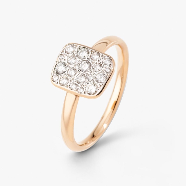 Pierścionek złoty POMELLATO