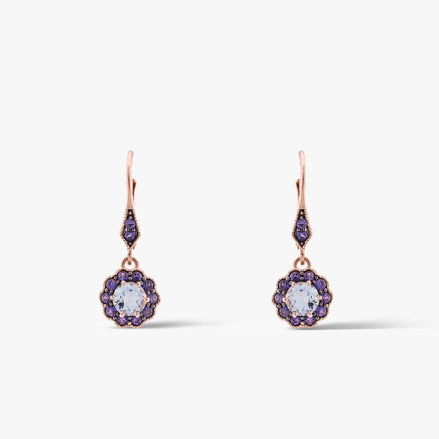 Kolczyki złote Szekspirowska