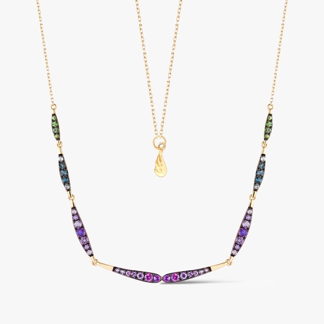 Naszyjnik złoty Preludium Paradise Birds