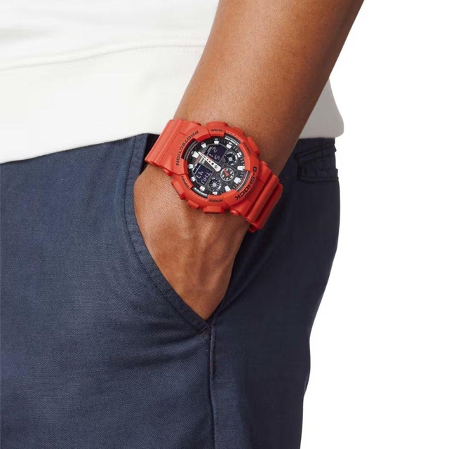 ZEGAREK G-SHOCK ANALOG-DIGITAL GA-100 SERIES