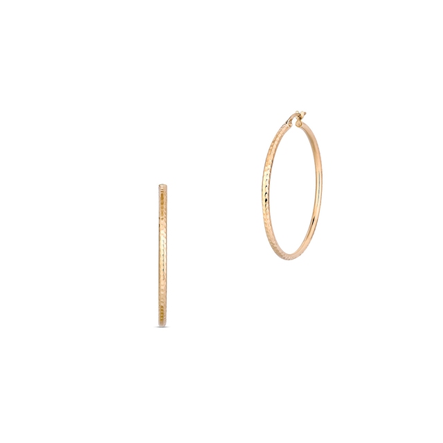 Kolczyki złote koła