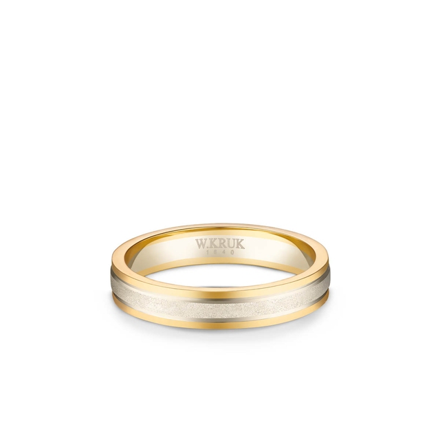 Obrączka złota SENSI