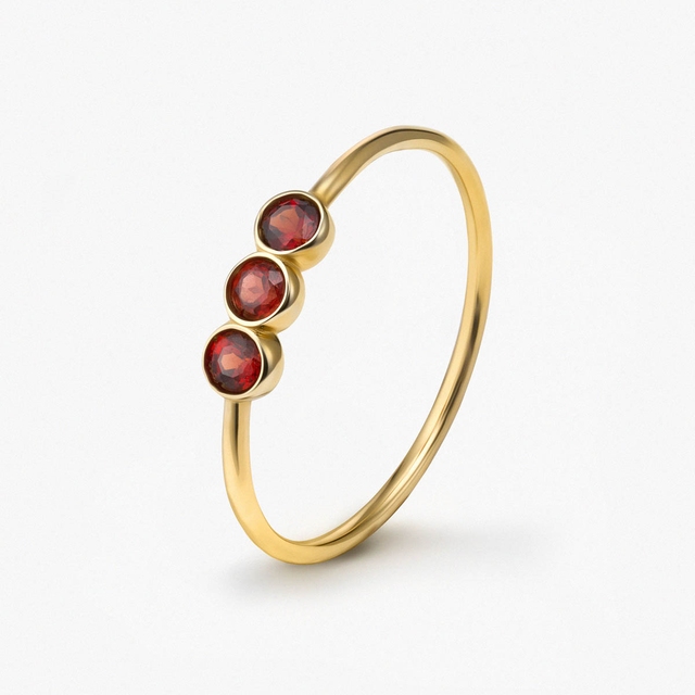 Pierścionek złoty Czułość