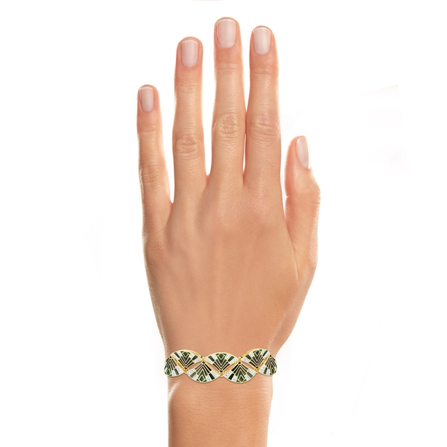 Bransoleta srebrna Rajski Ogród