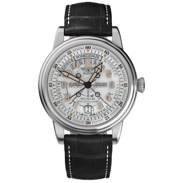 ZEGAREK AVIATOR DOUGLAS DAY-DATE MECA-41 POLSKA EDYCJA
