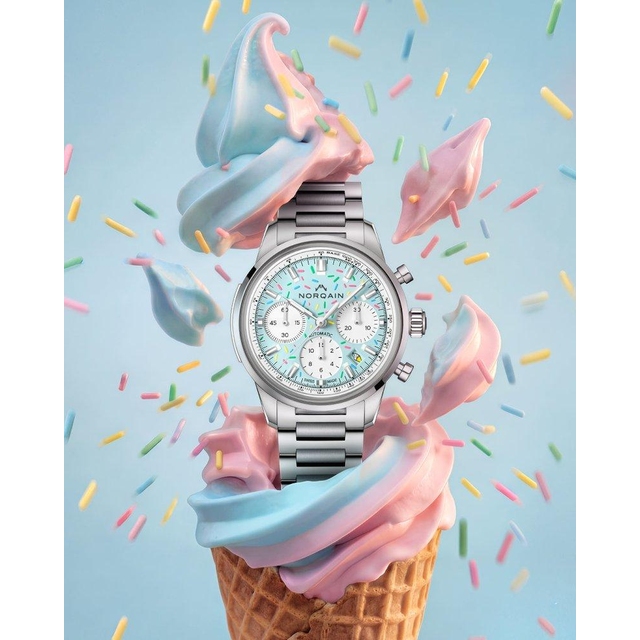 ZEGAREK NORQAIN FREEDOM CHRONO ENJOY LIFE SPRINKLES