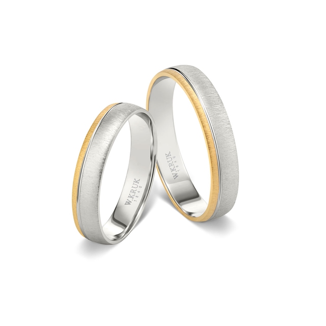 Obrączka złota FUTURA