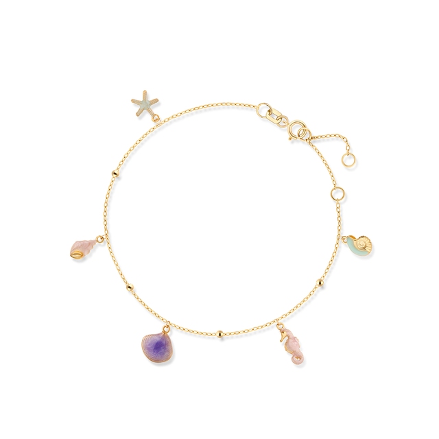 Bransoleta złota Santorini