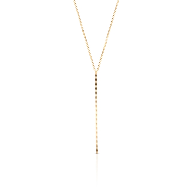 Naszyjnik srebrny pozłacany