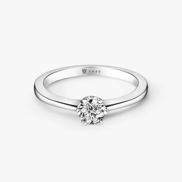 Pierścionek zaręczynowy złoty Jedyny