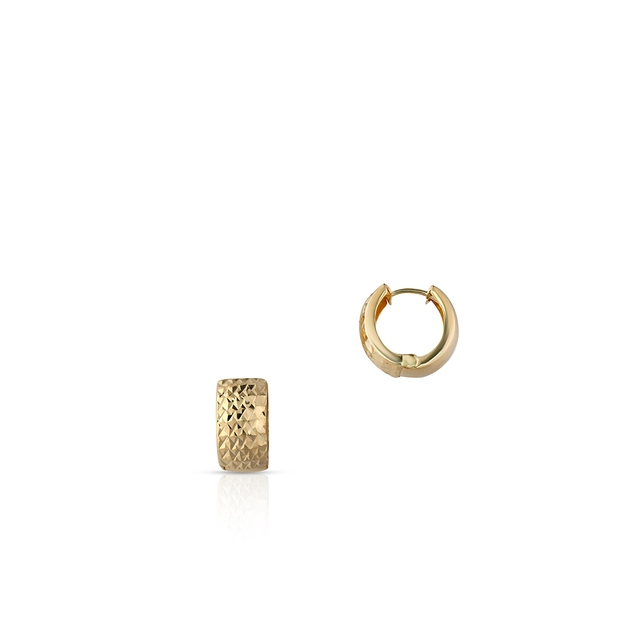 Kolczyki złote koła