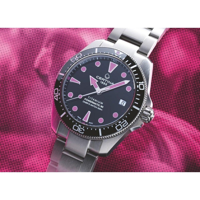 ZEGAREK CERTINA DS ACTION DIVER 38MM TITANIUM