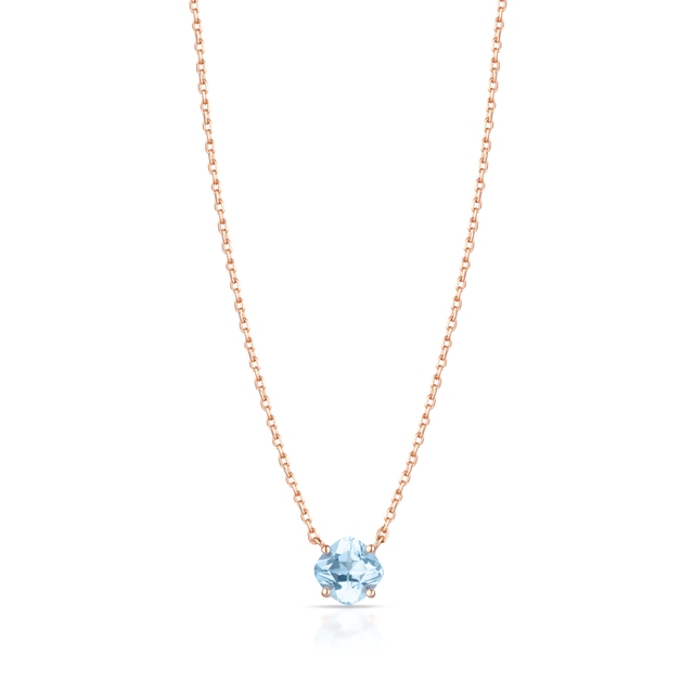 Naszyjnik srebrny pozłacany z cyrkonią