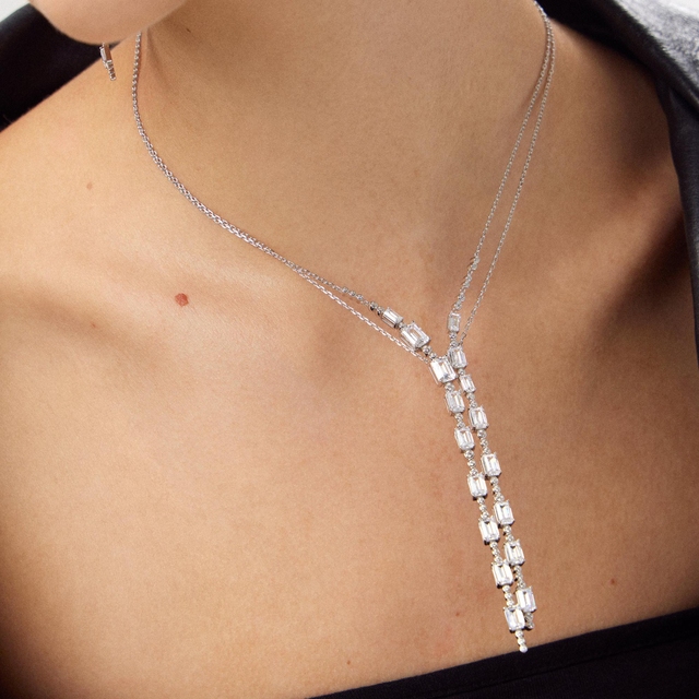 Naszyjnik srebrny z cyrkoniami Ceremonials