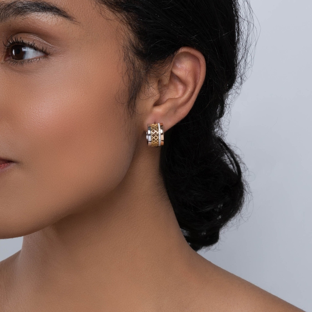 Kolczyki złote Birks