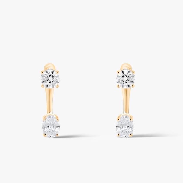 Kolczyki złote Nuova