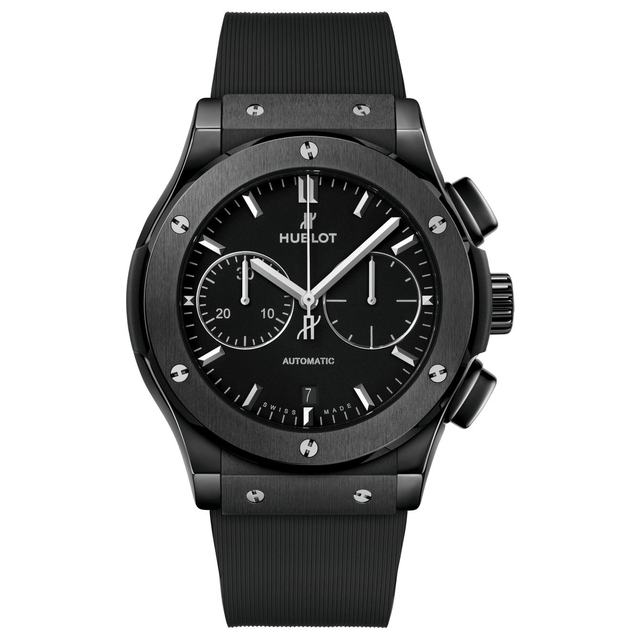 ZEGAREK HUBLOT CLASSIC FUSION CHRONOGRAPH BLACK MAGIC