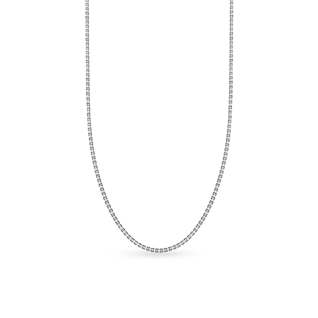 Łańcuszek srebrny kostka