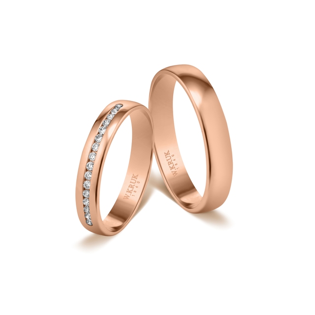 Obrączka złota SPERANZA damska