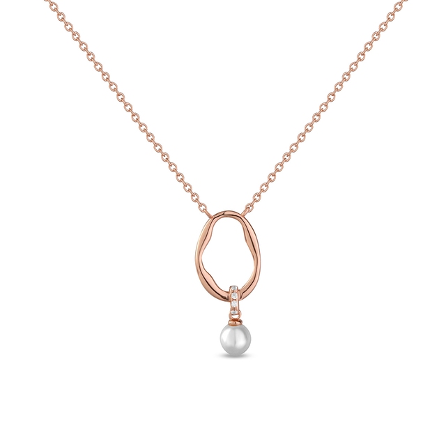 Naszyjnik srebrny pozłacany