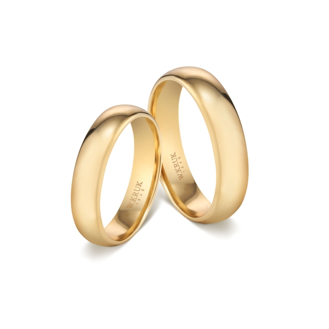 Komplet obrączek złotych PROMESA