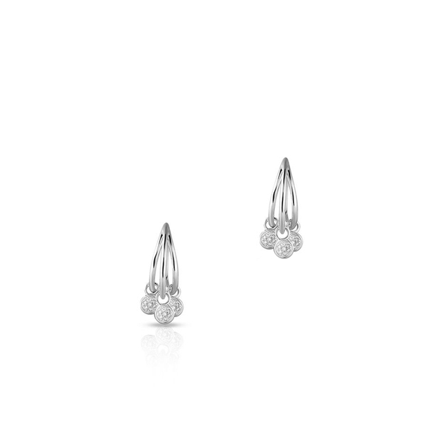 Kolczyki złote z diamentami