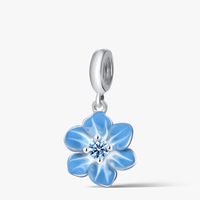 Zawieszka srebrna Kwiaty Nocy