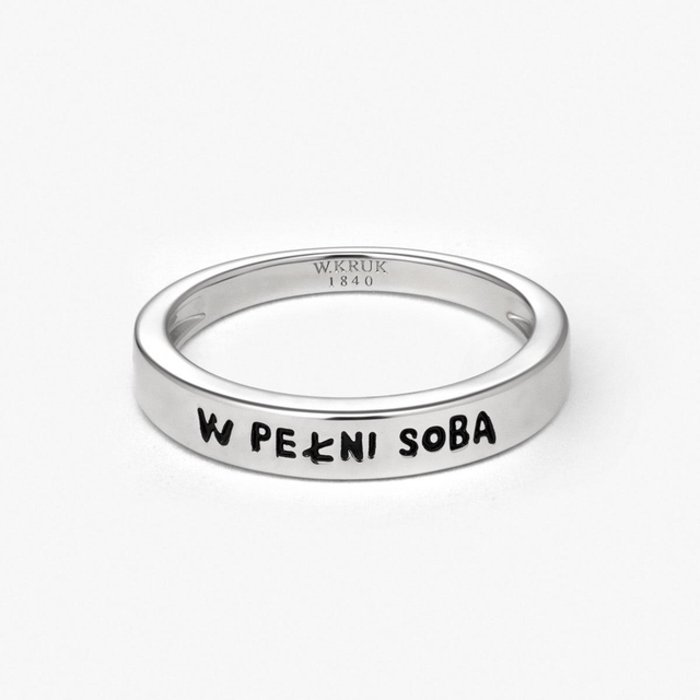 Pierścionek PEŁNIA NOSOWSKA x W.KRUK