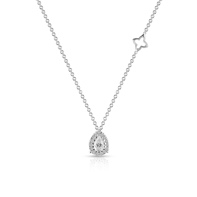 Naszyjnik białe złoto Recarlo