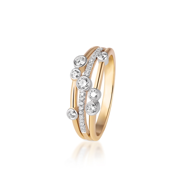 Pierścionek złoty W.KRUK